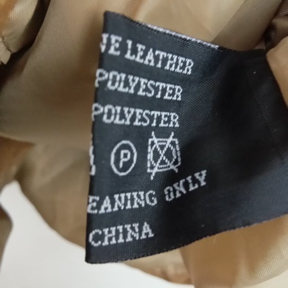 Leather Works Tan Suede Leather Faux Fur Jacket - Picture 13 of 13